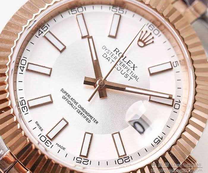 ROLEX勞力士 獨家原裝機芯 N廠藍本殼套蠔式動能恒動 勞力士經典腕表日誌型II 夜光指針 男士腕表  wssb5062